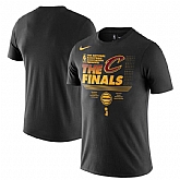 Cleveland Cavaliers Nike 2018 NBA Finals Bound Trophy Cotton Performance T-Shirt Black,baseball caps,new era cap wholesale,wholesale hats